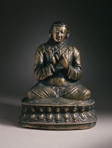 Sonam Tsemo (1142-1182) (image 1 of 2), 16th century. Creator: Unknown