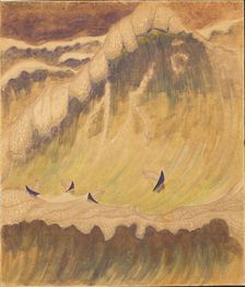 Sonata No. 5 (Sonata of the Sea). Finale, 1908. Creator: Ciurlionis, Mikalojus Konstantinas (1875-1911)