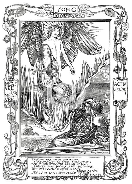 'Songs from Shakespeare: Take, Oh Take Those Lips Away. - Measure for Measure (Act IV., Scene 1)', Artist: Unknown.