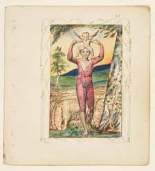 Songs of Experience: Frontispiece, ca. 1825. Creator: William Blake