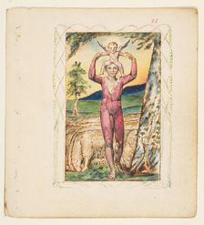 Songs of Experience: Frontispiece, ca. 1825. Creator: William Blake
