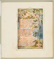 Songs of Innocence and of Experience: Night, ca. 1825. Creator: William Blake