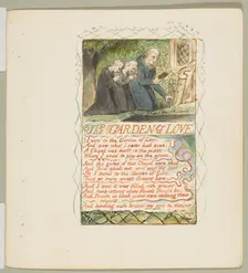 Songs of Innocence and of Experience: The Garden of Love, ca. 1825. Creator: William Blake
