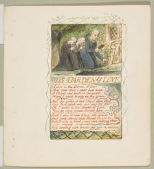 Songs of Innocence and of Experience: The Garden of Love, ca. 1825. Creator: William Blake
