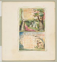 Songs of Innocence and of Experience: The Little Girl Lost/The Little Girl Found, ca. 1825. Creator: William Blake