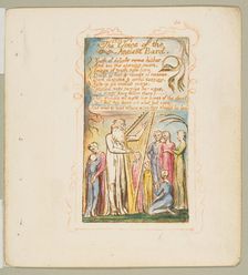 Songs of Innocence and of Experience: Voice of the Ancient Bard, ca. 1825. Creator: William Blake