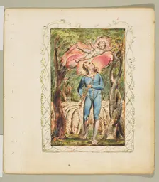 Songs of Innocence: Frontispiece, ca. 1825. Creator: William Blake