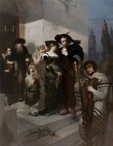 Song about the Destruction of Jerusalem, 1883. Creator: Wandalin Strzalecki