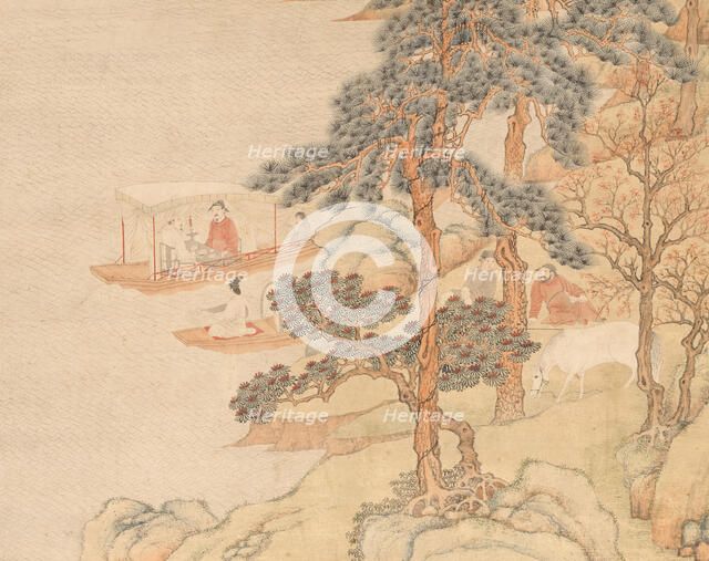 Song of the Lute, 1585. Creator: Ding Yunpeng.