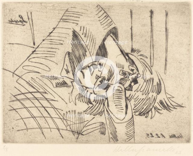 Sonia, 1923. Creator: Walter Gramatté.
