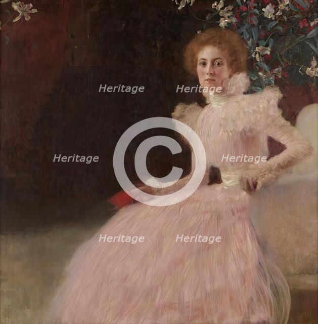 Sonja Knips, 1897/1898. Creator: Gustav Klimt.