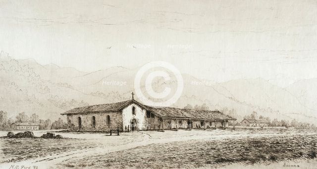 Sonoma, Published in 1883. Creator: Henry Chapman Ford.