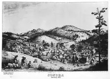 Sonora, California, 1852 (1937).Artist: Pollard & Britton