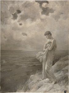 Sonnet: "When I have fears that I may cease to be", 1887. Creator: Will H. Low