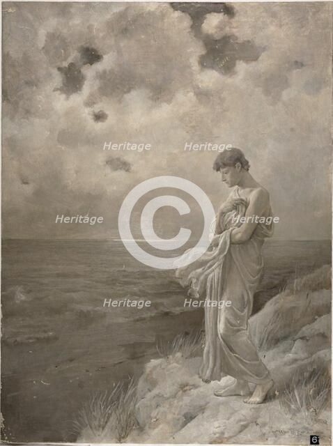 Sonnet: "When I have fears that I may cease to be", 1887. Creator: Will H. Low.