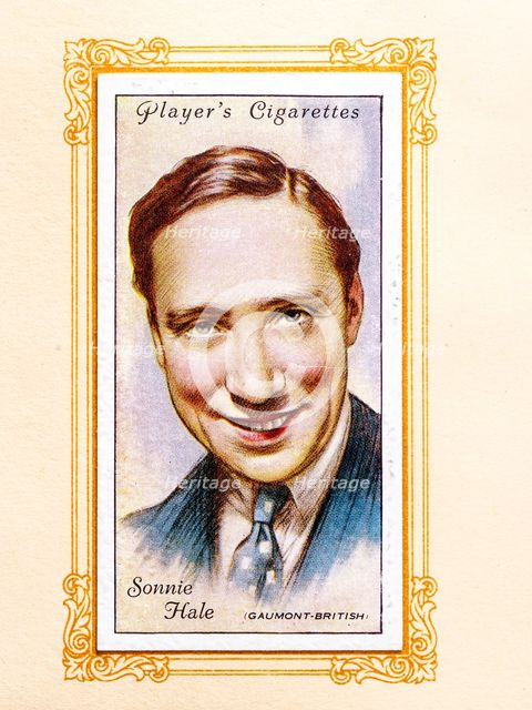 Sonnie Hale Collectables Picture of movie stars that came with the Players cigarette packet, 1934.  Creator: Unknown.