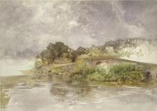 Sonning Bridge, c1882. Artist: Alfred William Hunt