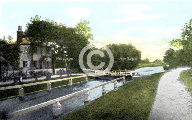 Sonning Lock, 20th Century. Artist: Unknown