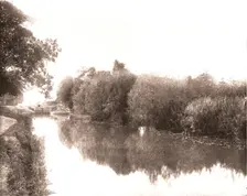 Sonning Lock, Reading, Berkshire, 1894. Creator: Unknown