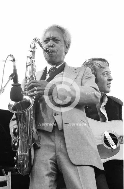 Sonny Stitt, Capital Jazz Festival, Alexandra Palace, London, 1979. Artist: Brian O'Connor.