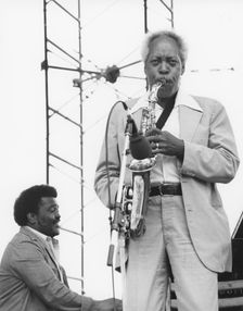 Sonny Stitt, Capital Radio Jazz Festival, London, 1979. Creator: Brian Foskett