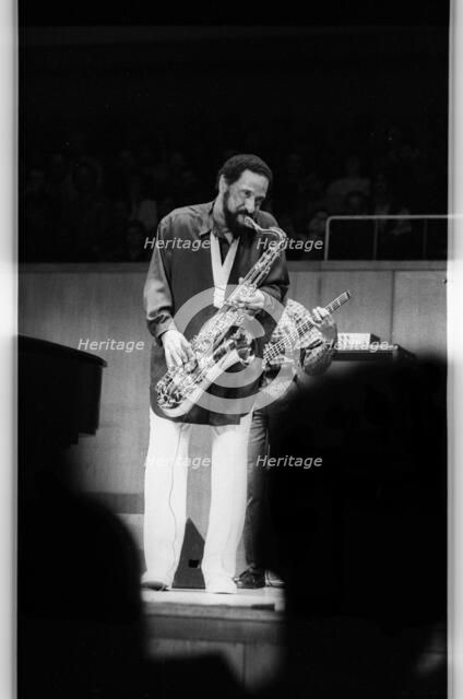 Sonny Rollins, Fairfield Halls, Croydon, 1986.    Artist: Brian O'Connor.