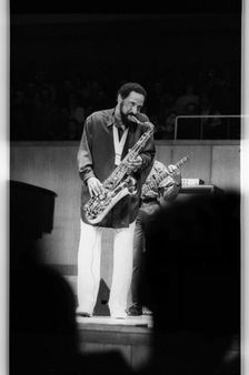 Sonny Rollins, Fairfield Halls, Croydon, 1986. Artist: Brian O'Connor