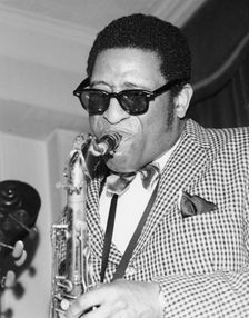 Sonny Rollins, Klook's Kleek Club, Railway Hotel, West Hampstead, London, 1967. Creator: Brian Foskett