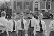 Sons of American Legion, Bethlehem, Pennsylvania, 1935. Creator: Walker Evans
