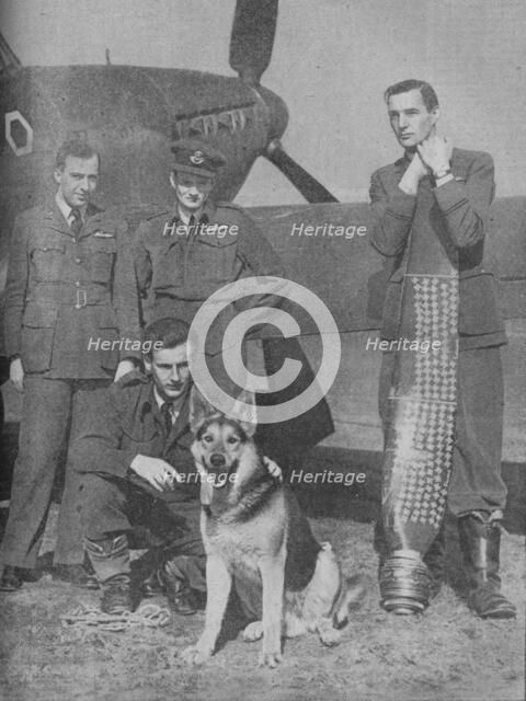 'Soon They Will Need a New Score Board', 1941.  Artist: Unknown.