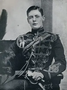 Soon he was a dashing subaltern in the 4th Hussars 1895, (1945)