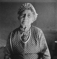 Soper grandmother, who lives with family, FSA borrower, Willow Creek area, Oregon, 1939. Creator: Dorothea Lange