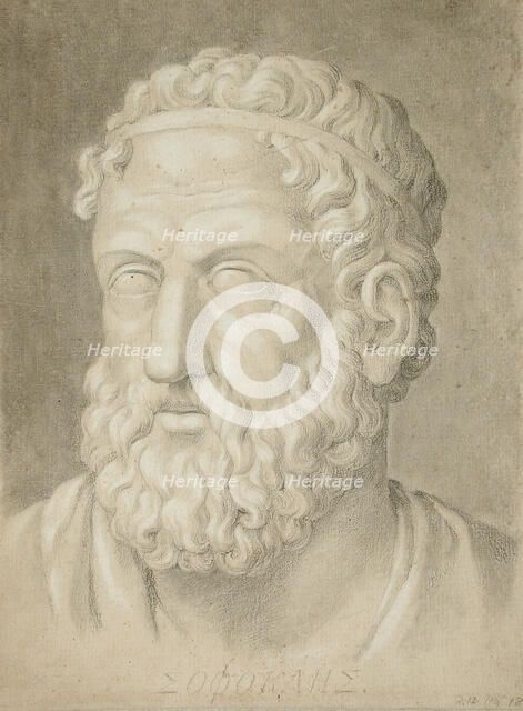 Sophocles, between 1800 and 1899. Creator: Unknown.