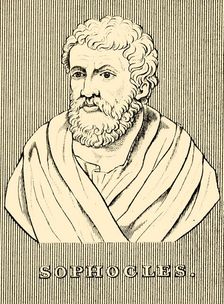 Sophocles (c497-405 BC), 1830. Creator: Unknown