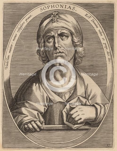 Sophonias, published 1613. Creator: Theodoor Galle.