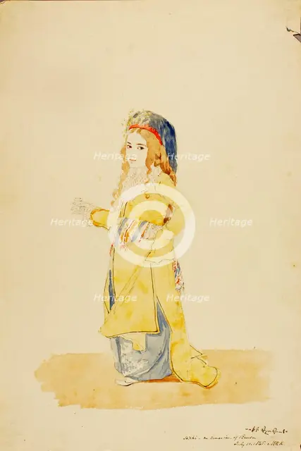 Sophi, an Armenian of Brusa, 1845. Creator: Miner Kilbourne Kellogg.