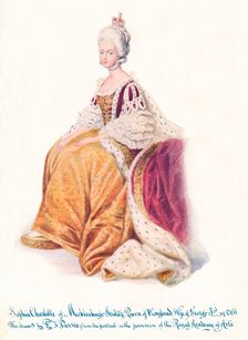 Sophia Charlotte of Mecklenburgh Strellitz, Queen of England, Wife of George 3rd 1911