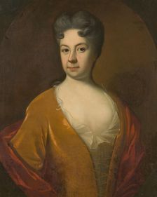 Sophia Elisabet Weber, 1659-1730, married to Elias Brenner, c18th century. Creator: Georg Engelhard Schroder