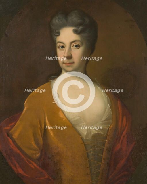 Sophia Elisabet Weber, 1659-1730, married to Elias Brenner, c18th century. Creator: Georg Engelhard Schroder.