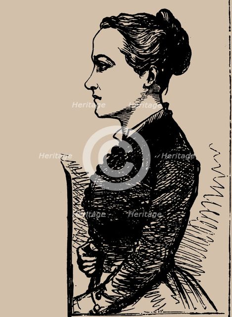 Sophia Perovskaya before the Court, 1881. Creator: Anonymous.