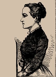 Sophia Perovskaya before the Court, 1881. Creator: Anonymous