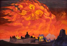 Sophia - the Wisdom of the Almighty (Santa Protectrix) 1932. Artist: Nicholas Roerich