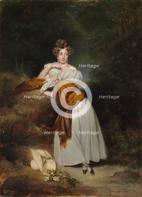 Sophie Guillemette, Grand Duchess of Baden (1801-1865), 1831. Creator: Franz Xaver Winterhalter (German, 1805-1873).