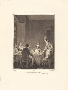 Sophie remettez-vous, 1779. Creator: Nicolas Delaunay
