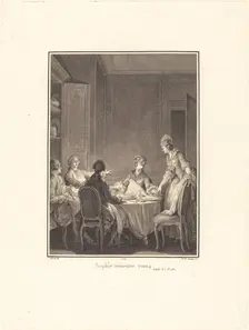 Sophie remettez-vous, 1779. Creator: Nicolas Delaunay