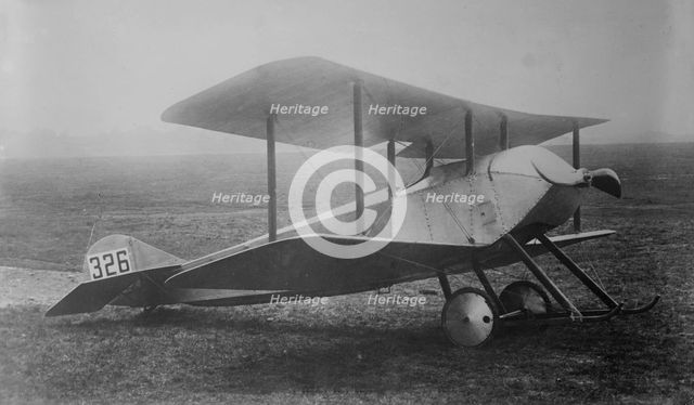 Sopwith [Tabloid] biplane, between c1910 and c1915. Creator: Bain News Service.
