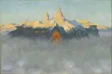Soria Moria Palace; For Soria Moria Palace, series consisting of twelve paintings..., 1900. Creator: Theodor Kittelsen