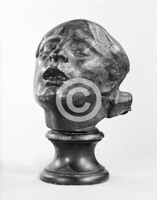 Sorrow, Modeled 1882, cast about 1913-23. Creator: Auguste Rodin.