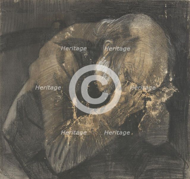 Sorrowful old man, 1882. Creator: Gogh; Vincent; van (1853-1890).