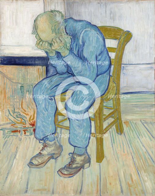 Sorrowing old man (At Eternity's Gate), 1890. Creator: Gogh, Vincent, van (1853-1890).